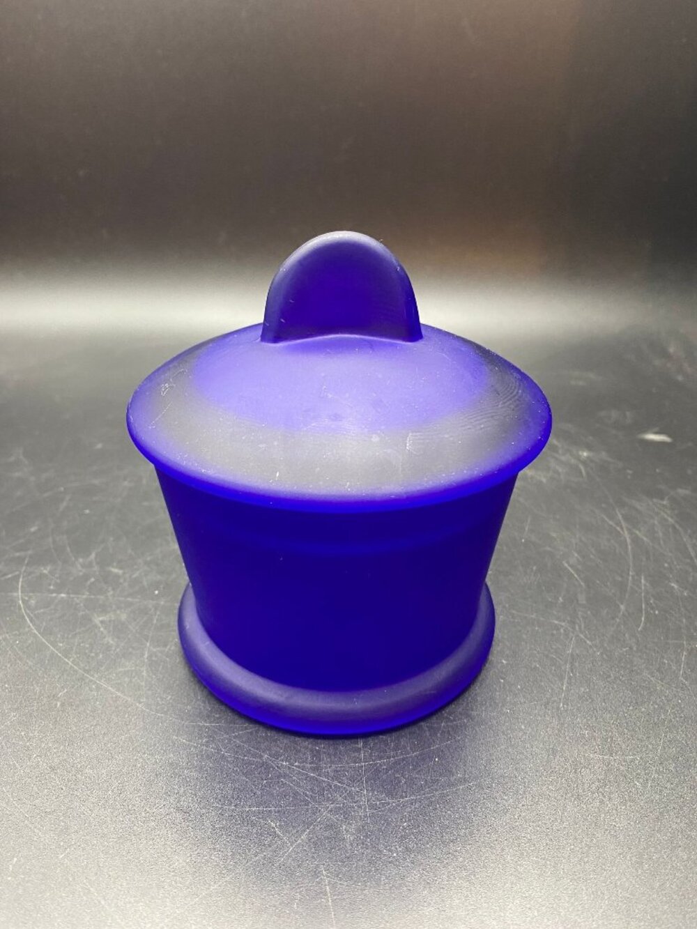 Umbra Cobalt Satin Lidded Dish